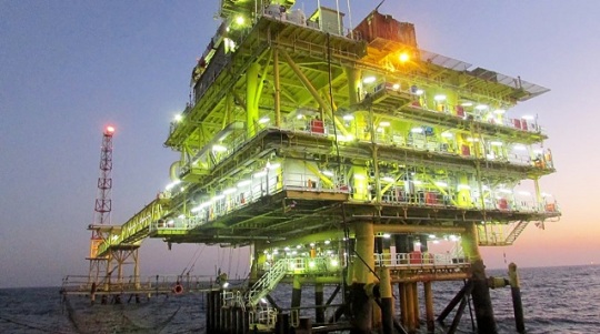 سکو 15 میدان گازی پارس جنوبی